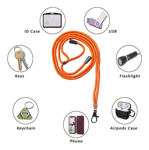 Imagen 3 de 7 de Colgante Para Carcasa Celular Universal Diseño Cordón