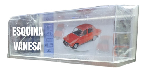 Caja Acrilica / Tapa Acrilica Vitrina Para Renault 12 - 1:8