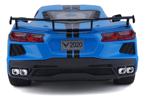 2020 Chevrolet Corvette Stingray Coupe Escala 1:18 Maisto Color Azul