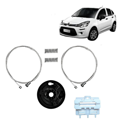 Reparo Da Máquina Vidro Eletrico Citroen C3 Dianteira L. Esq