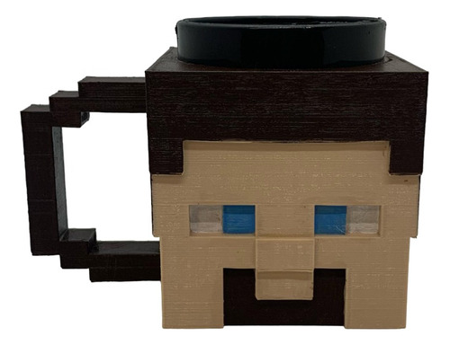 Taza Minecraft Steve Impreso En 3d