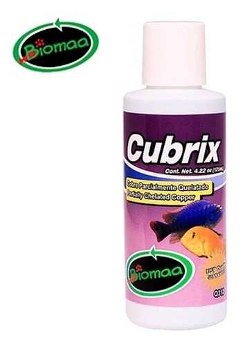 Cubrix 125ml (sulfato De Cobre) X2 Botes