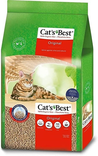 Arena para Gato Cats Best Biodegradable 4.3 Kg de 10 Litros