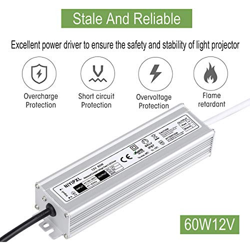 Led Driver 60 Watts Impermeable Ip67 Fuente De Alimentación