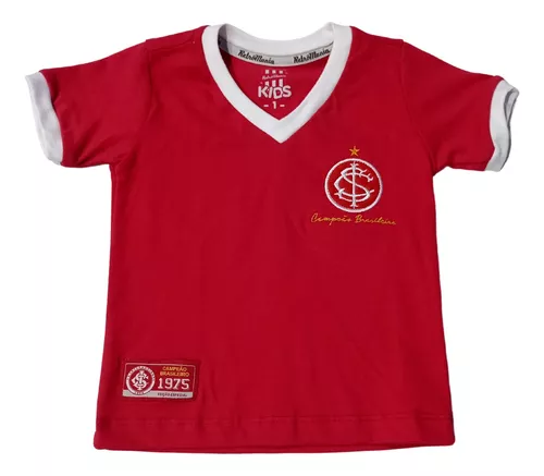 Camiseta Internacional Retrô Mania 1975 Feminina - Vermelho