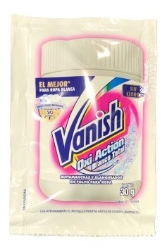 Vanish Blanco Sin Cloro 30g 
