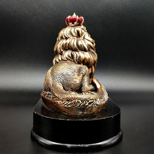 Estatua De León, Colección De Mesa, Tallas Decorativas De