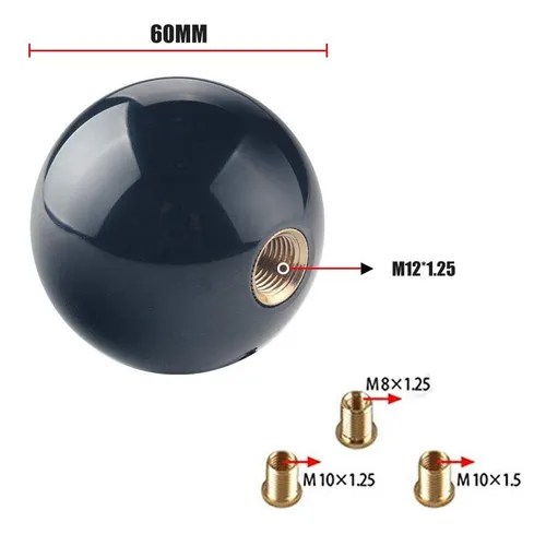 Pomo De Palanca Cambios Manual Perilla Pomo Universal Bola 8
