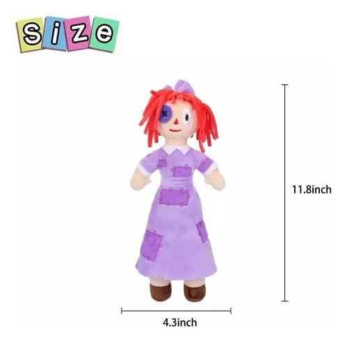 4 Pieza Muñeco Peluche El Circo Digital Bonito Conejo Dibujo