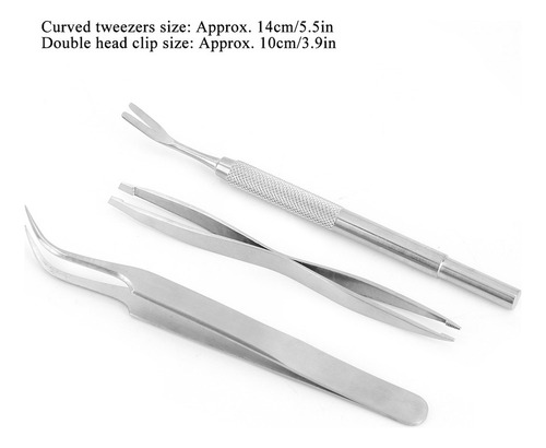 Pinzas De Acero Inoxidable Para Quitar Garrapatas, Perros Y