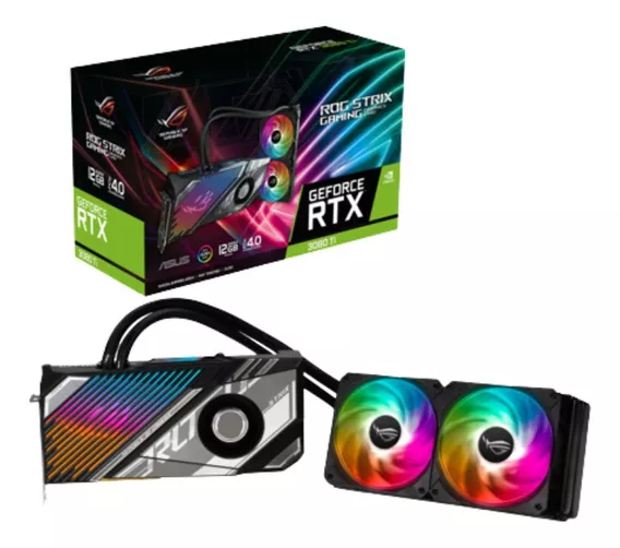 Placa De Video Nvidia Asus Rog Strix Rtx 3080 Gaming 12gb