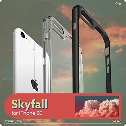 Imagen 3 de 7 de Funda Caseology Skyfall Para iPhone Se2020/8/7 Black