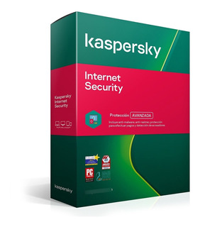 Antivirus Kaspersky Internet Security 1 Dispositivo 12 Meses