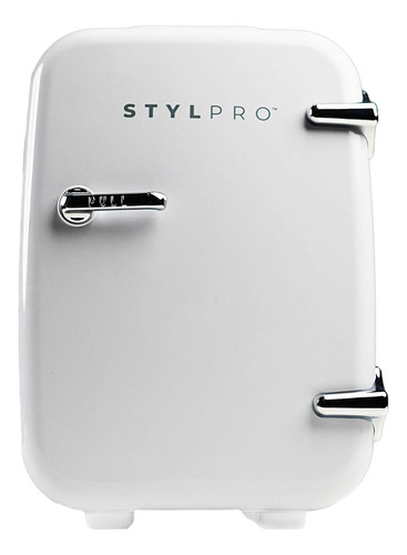 Stylpro Mini Refrigerador De Belleza (4 Litros), Plateado, E