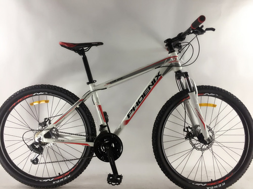 Bicicleta 27.5 Mtb Phoenix Disc Blanca/roja