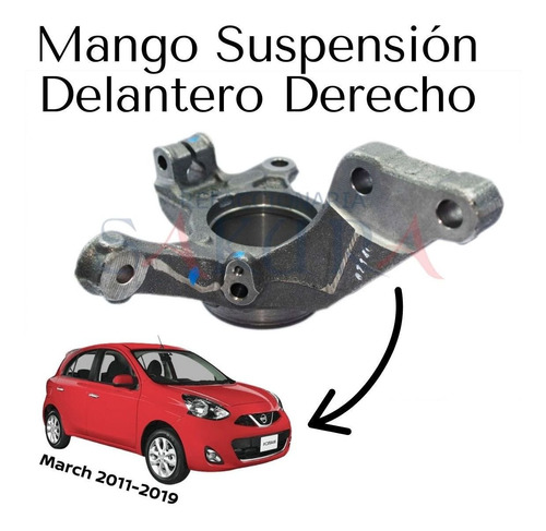Mango Rueda Delantera Derecha March 2016 Nissan