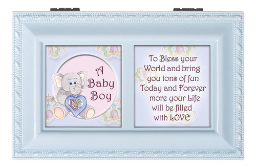 Caja De Música Con Texto En Inglés «to Bless Your World» Ton