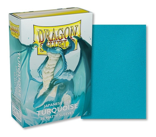 Protectores Dragon Shield Japanese Matte Color Turquesa