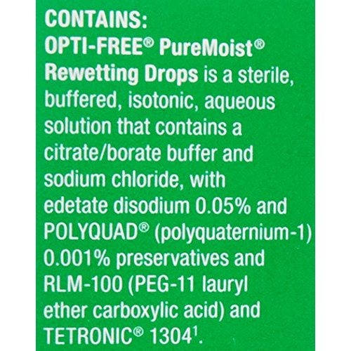 Opti-free Puremoist Gotas Humectantes 12 Ml 0,4 Onza