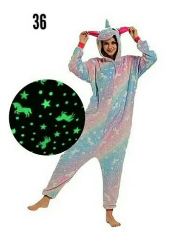 Imagen 5 de 5 de Pijama Kigurumi Enterito Disfraz Stich Niños/adultos