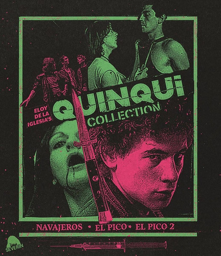Blu Ray Eloy De La Iglesias Quinqui Collection Navajeros 