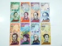 Comprar Colección Bolívares Soberanos - 8 Billetes Venezuela Oferta1