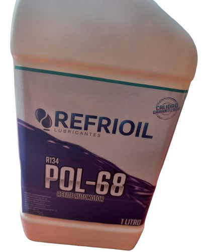  Aceite Automotor R134 Por 1 Lts Pol 68