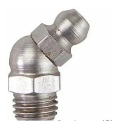 Grasera Punto Engrase 1/4 6,35mm Npt Semicurva 45º Pack-02