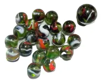 Comprar 20 Canicas + 1 Bolón Bolillón Bolitas Polquitas Vidrio Mayan