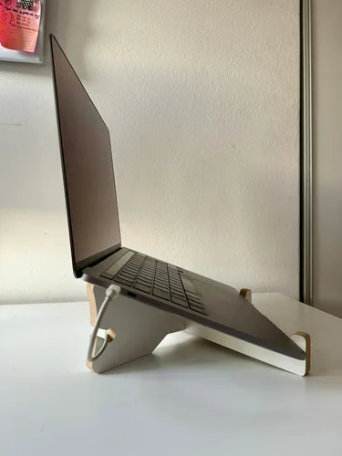 Soporte Base Notebook De Madera
