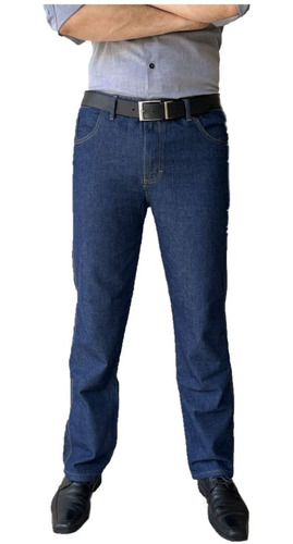 Calça Jeans Trabalho Reforçada Especial Para Mecânico Oferta