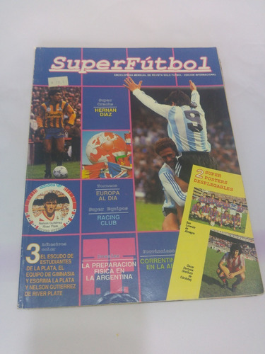 Superfutbol  9 Super Equipo Racing Club  Poster San Lorenzo