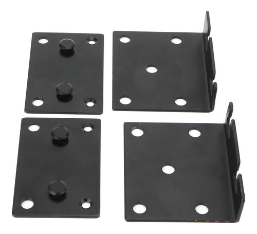 Soporte Para Bisagras De Cama, Conector De Herrajes De Hierr