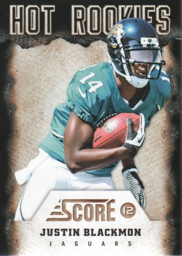 2012 Score Hot Rookies Glossy #4 Justin Blackmon Jaguars