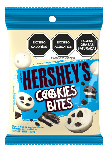 Hersheys Bites Cookies And Cream 43gr - g a $105