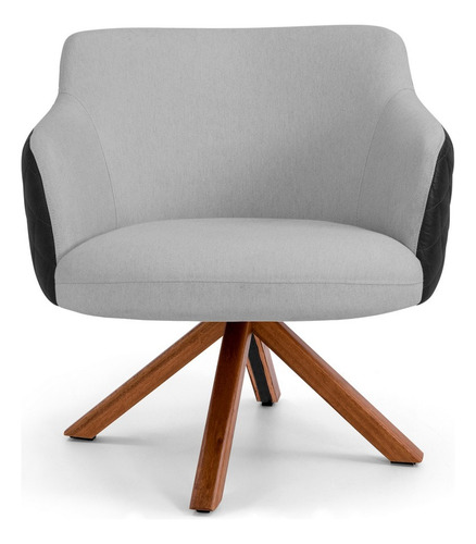 Kit 2 Poltronas Decorativas Jade Base Giromad Corano C-05 Lo