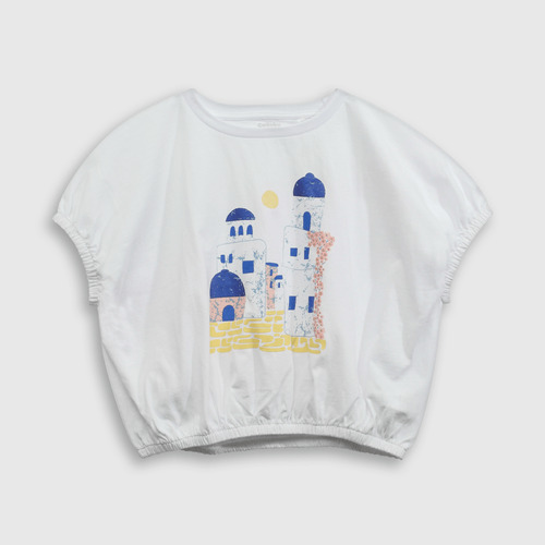 Polera Niñas Blanco 54732 Colloky