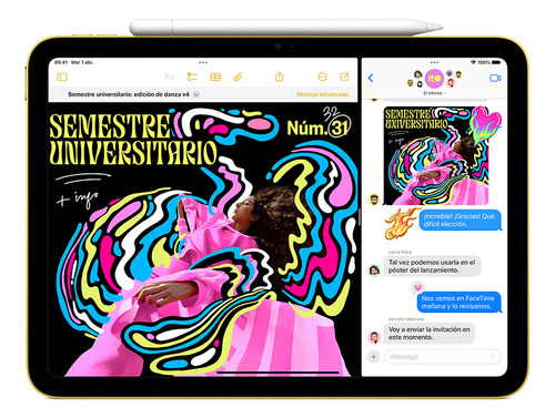 iPad 11 Wi-fi 256gb RAM 8gb - Color Rosa Apple