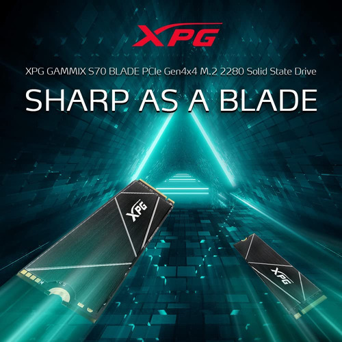 Ssd Adata Xpg Gammix S70 1tb M.2 Pcie 7400 Mb/s Lectura