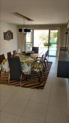 Imagem 4 de 30 de Casa Com 400m2, Piscina, 5 Quartos Com 3 Suites 1 Escritorio 2 Grandes Salas Casa De Caseiro Ar Condicionado Nos Quartos E Escritorio Terreno Tem 750m - Ca1104