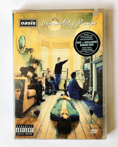 Oasis - Definitely Maybe (2dvd) Nuevo Sellado From Usa 2004