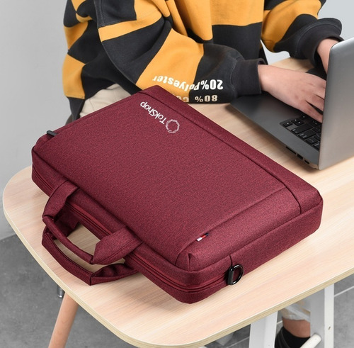 Bolsa Para Notebook Feminina Executiva Luxo Faculdade Social Cor Vermelho