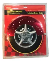 Comprar Chapas Cubre Discos Freno Brake Cover Tuning Silver .x2 D220