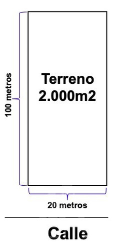 Terreno Construccion En Venta De 2.000m2 En Centro En Pucón