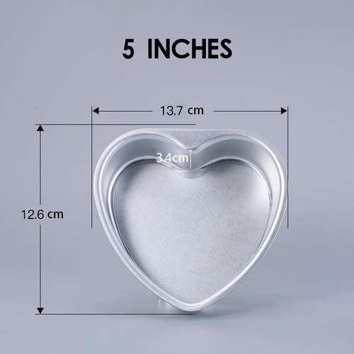 Molde (plata) For El Día De La Madre En Forma De Corazón