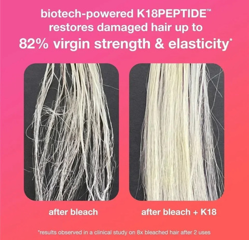 Máscara K18 Molecular Restauración Cabello 4 Minutos 50ml