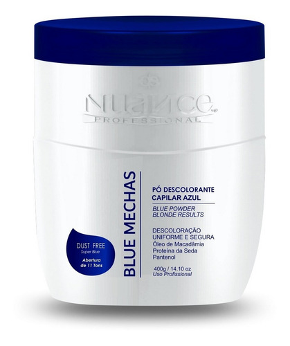 Imagem 2 de 3 de Nuance Descoloraçao Kit 3x1 ( 2 Po Descolrante + 1 Ox) Combo