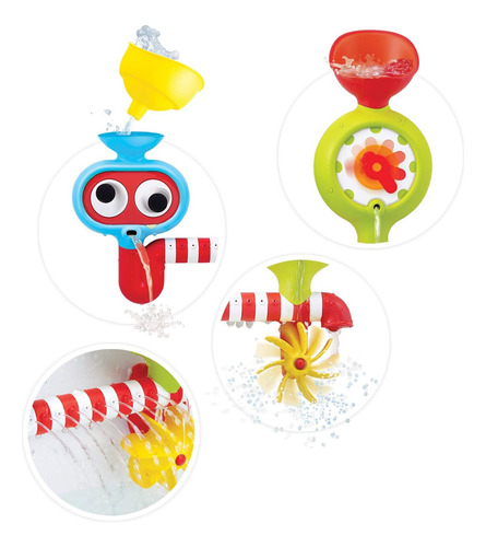 Juego De Baño Laboratorio Infantil Niño Niña Tina Yookidoo