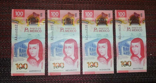 Vendo Colección De Billetes De 100 Pesos  Aa ,ab, Ac ,ad