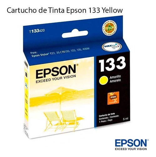 Cartuchos De Tinta Epson 133